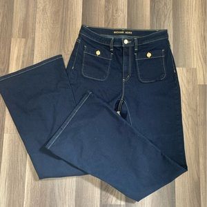Michael Kors Dark Flare Jeans
